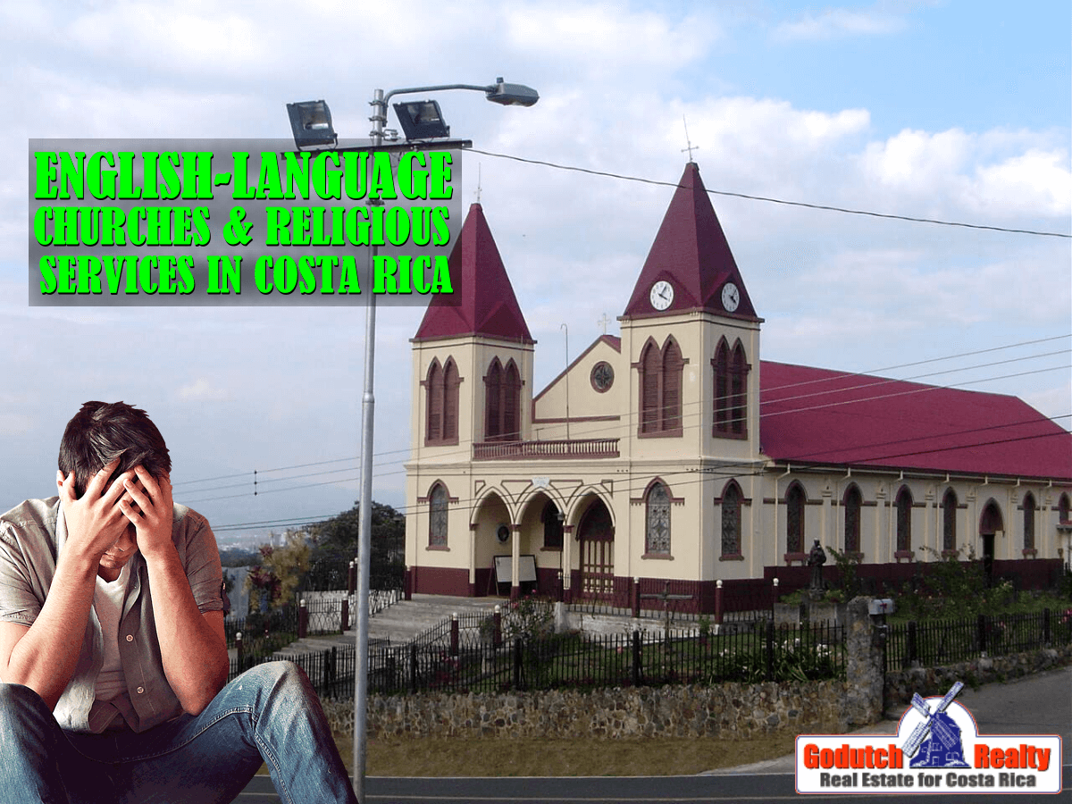 Costa Rica English language churches and religious services