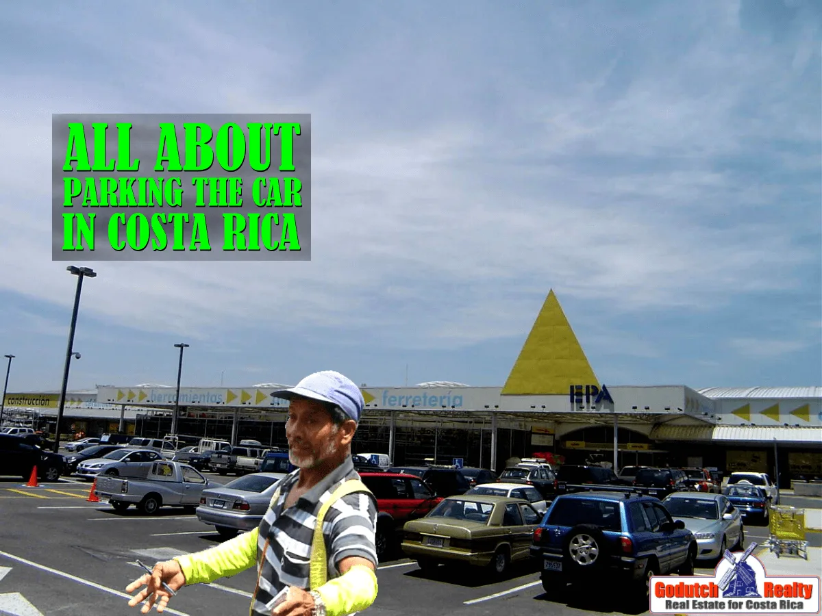 Parking your car in Costa Rica, image size:1200x900