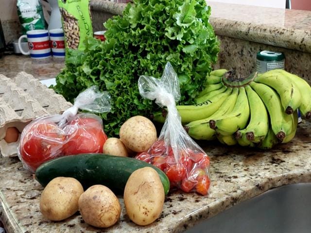 Here is what I brought home Shopping at the Puriscal Farmers Market