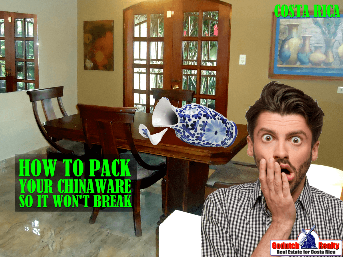 How to pack your dishes when moving to Costa Rica