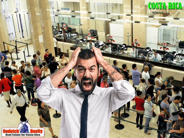 Standing in line, getting the right documents, how will you ever figure this out? Frustrated with getting Utilities Connected in Costa Rica?