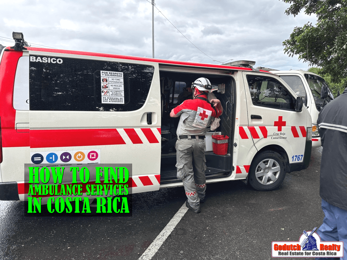 How to find Ambulance Services in Costa Rica