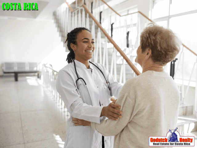 Nurse attending expat Private Healthcare in Costa Rica